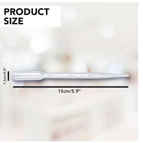 NWT 10 Clear Plastic Pipettes for Crafting - Picture 2 of 7